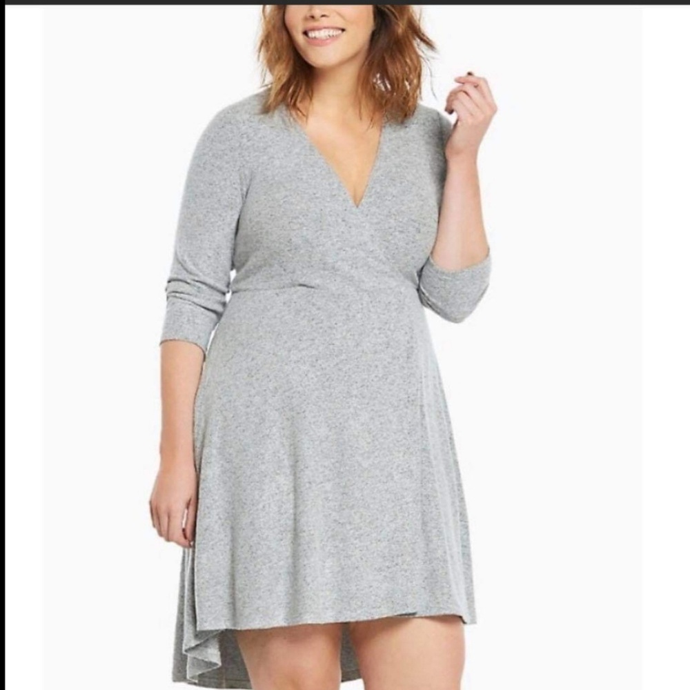 Torrid Hi Low Wrap Dress